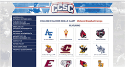 Desktop Screenshot of midwestbaseballcamps.com